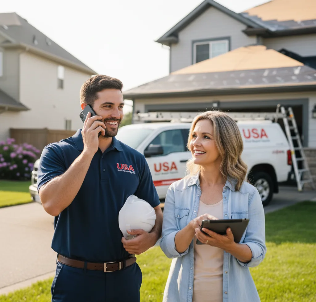 USA Roof Repair Experts customer support in Goodman